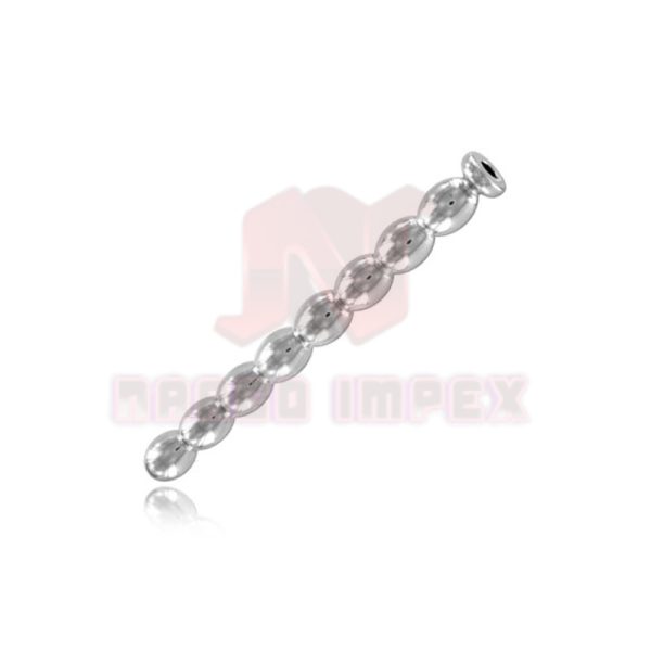 Royal Beaded Barrel Penis Plug